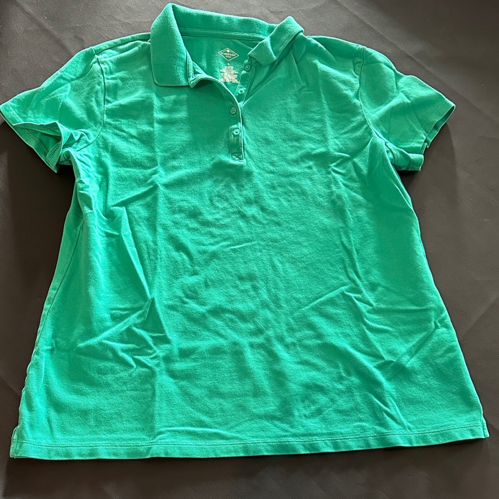 St. John's Bay Green Polo Shirt
